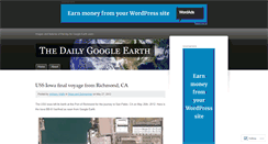 Desktop Screenshot of dailygoogleearth.com